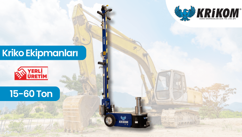 60 Ton ve Üzeri Havalı Kriko Fiyatları